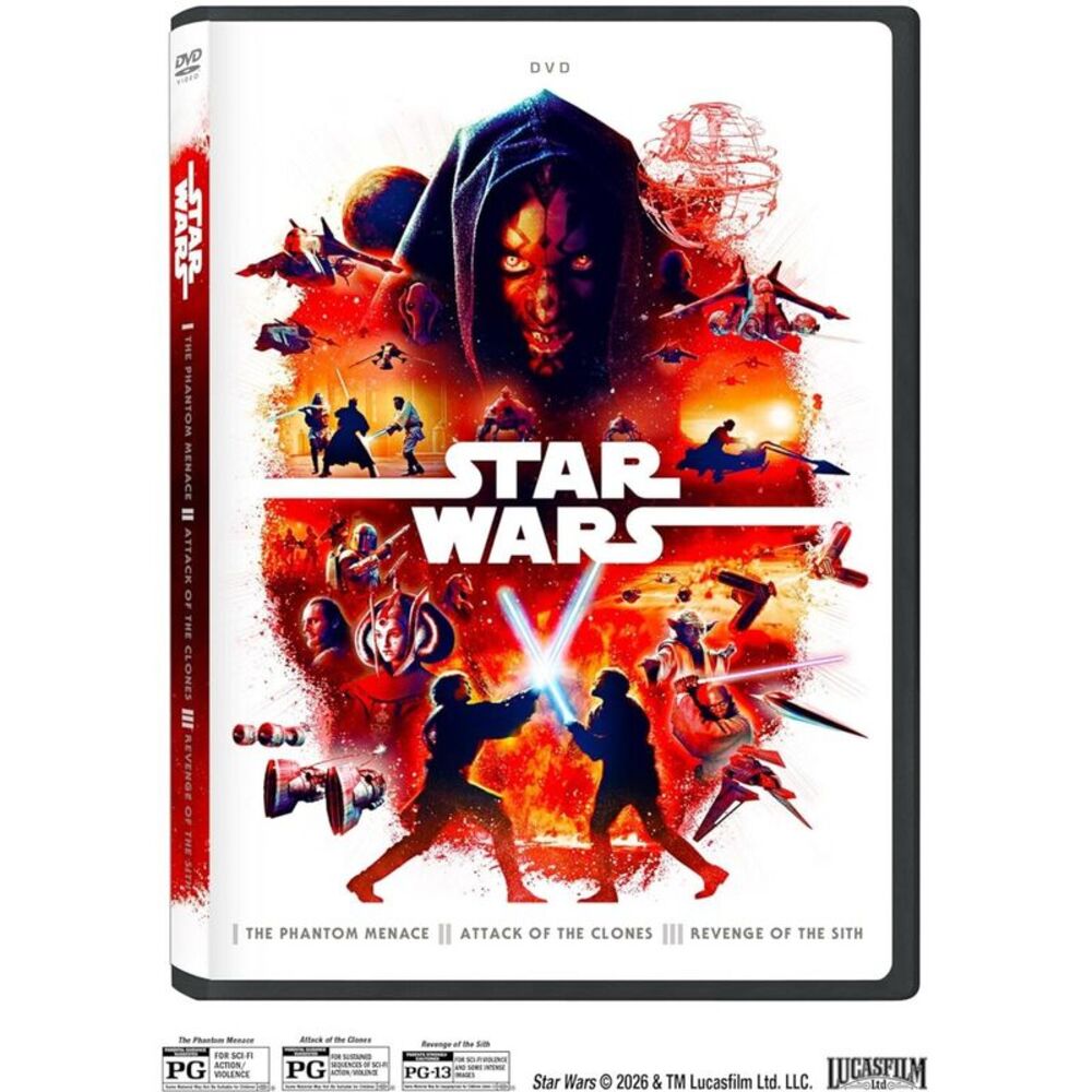Star Wars: Prequel Trilogy  DVD